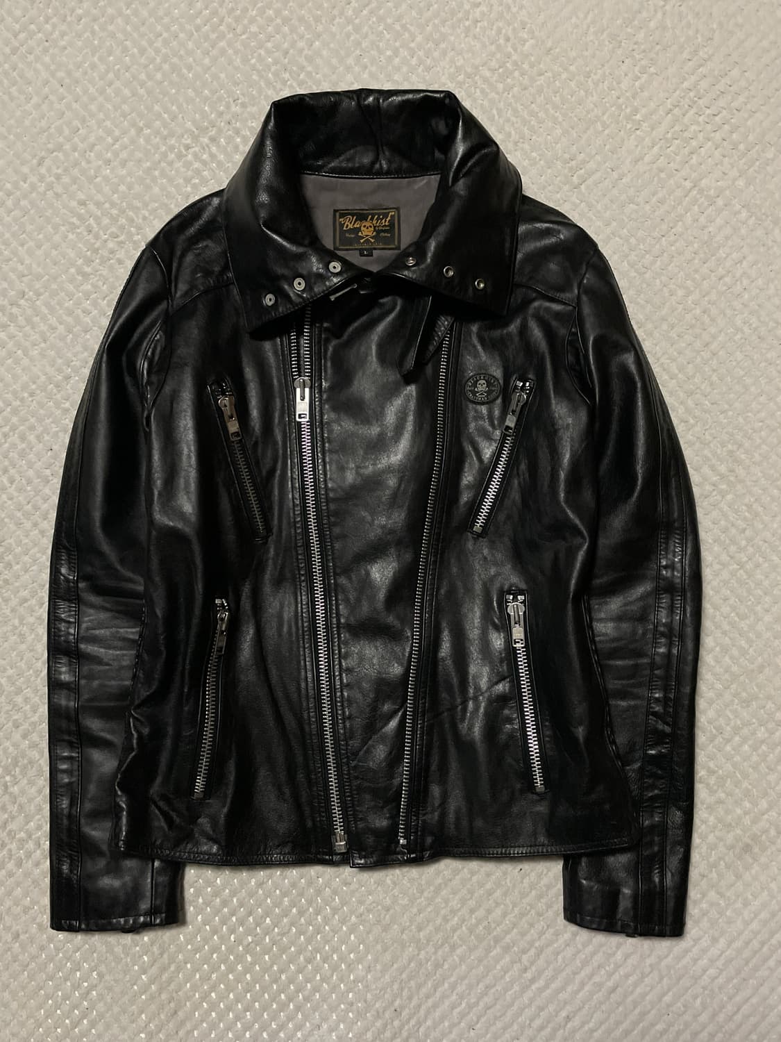 블랙키스트 by DIAFVINE 디아프바인 카우하이드 소가죽 하이넥 레더 상품이미지1