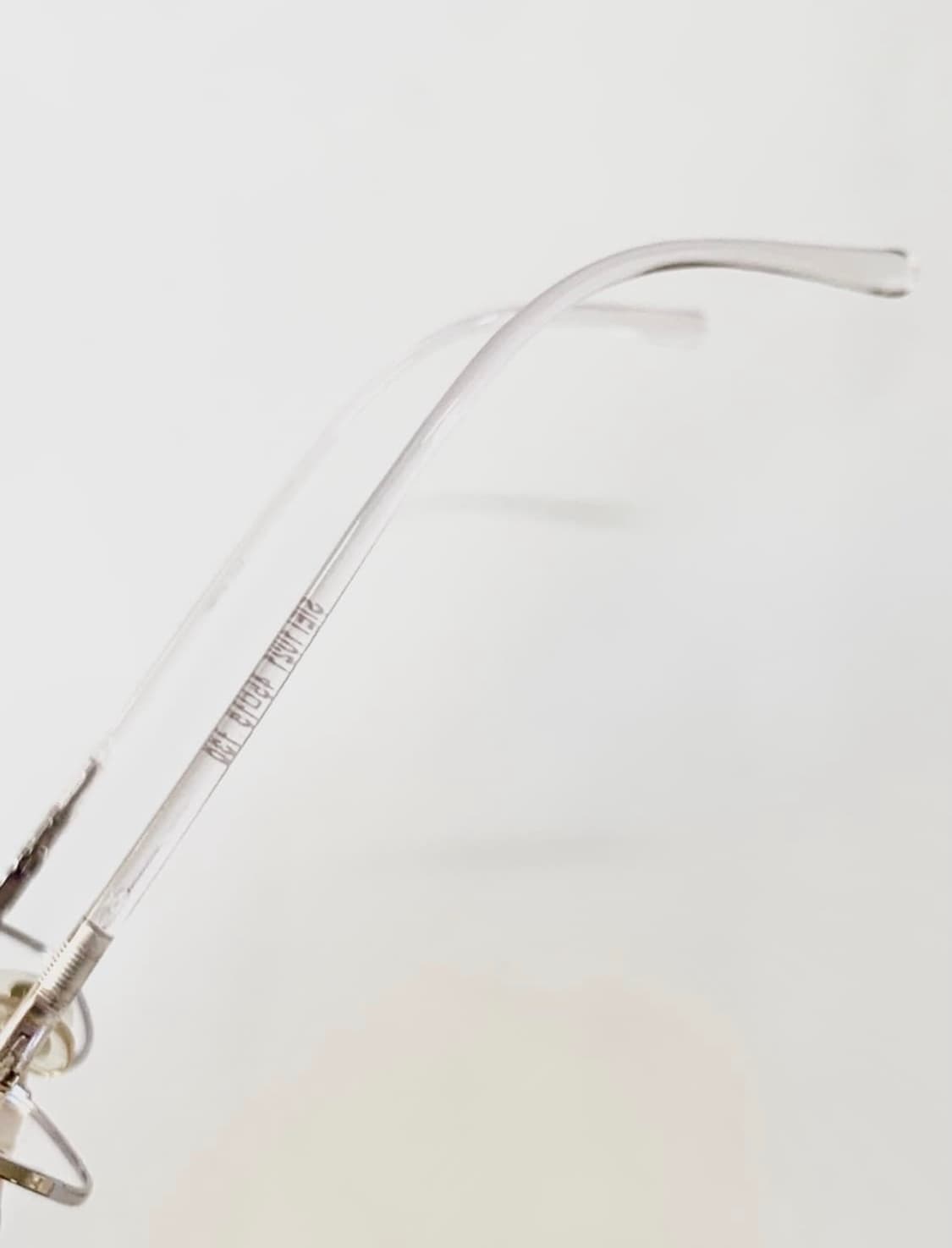 Small 실버 메탈 투명템플 오벌 데드스탁 연핑크 상품이미지7