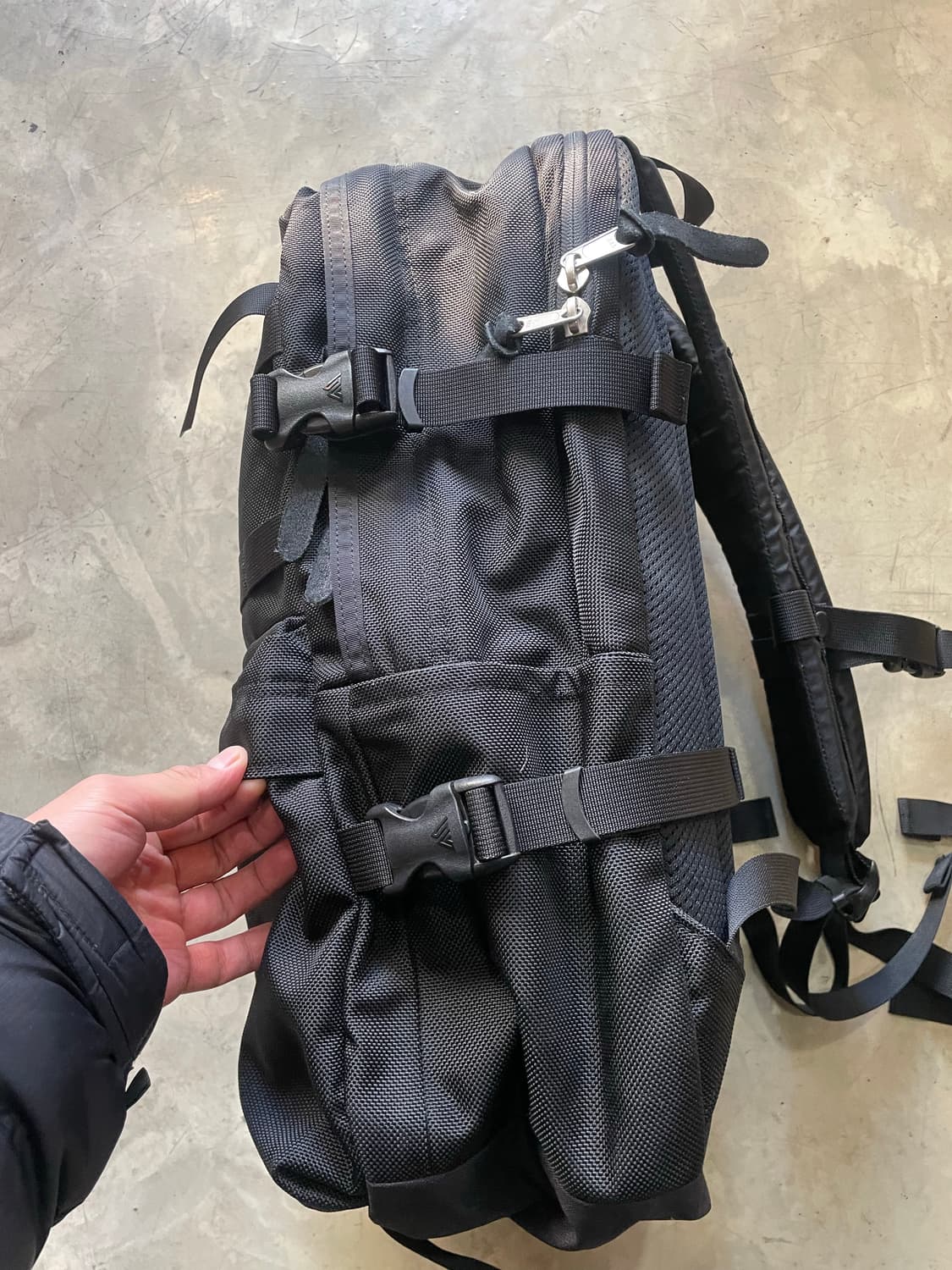 그레고리 백팩 블랙 상품이미지6