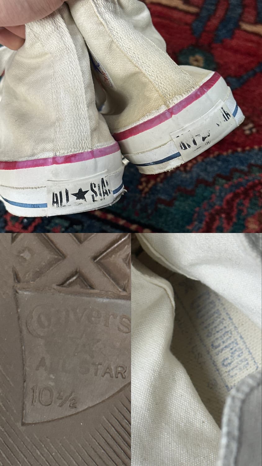 80's OG USA Made 컨버스 척테일러 하이 상품이미지6