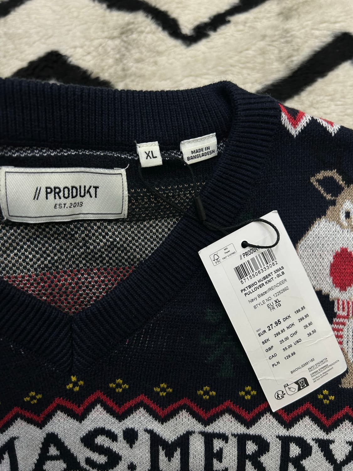 [XL]Produkt 크리스마스 니트 상품이미지5