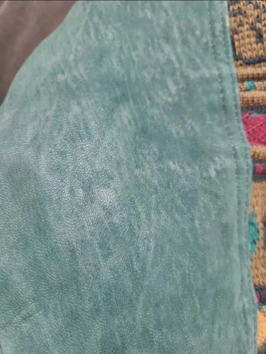 Echt Leder 양가죽 니트 하이브리드 자켓 상품이미지6