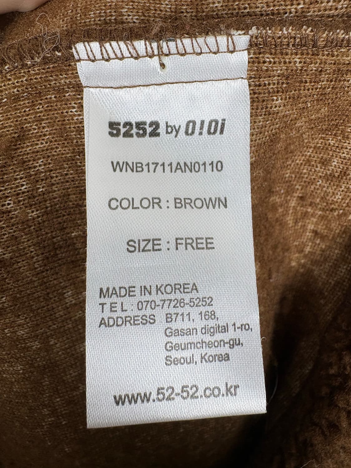 오아이오아이 뽀글이 반집업 후드티 (남여공용) 상품이미지6