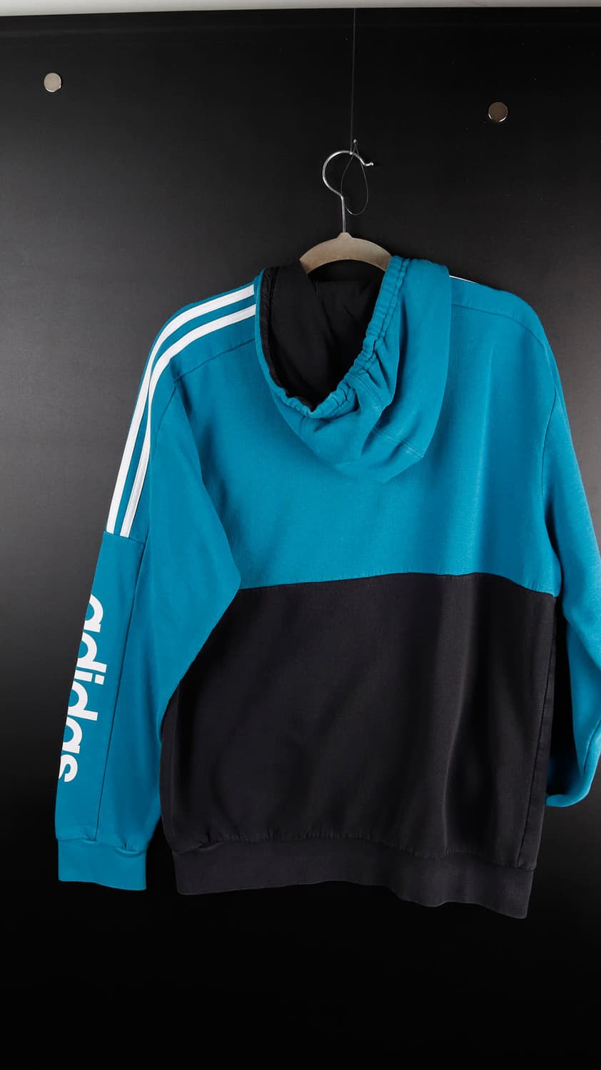 아디다스 블루블랙 스포츠 쟈켓 상품이미지5