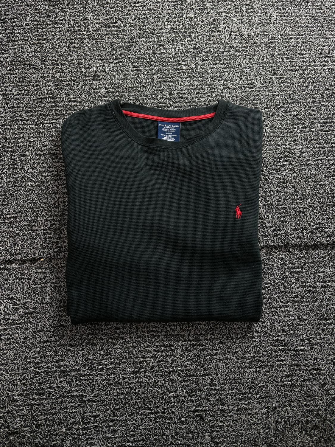 폴로 랄프로렌 레드포니 미니멀 와플 니트 3035 상품이미지1