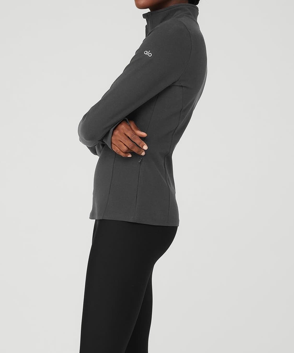 Alo Yoga 알로요가 그레이 집업 XS 상품이미지3