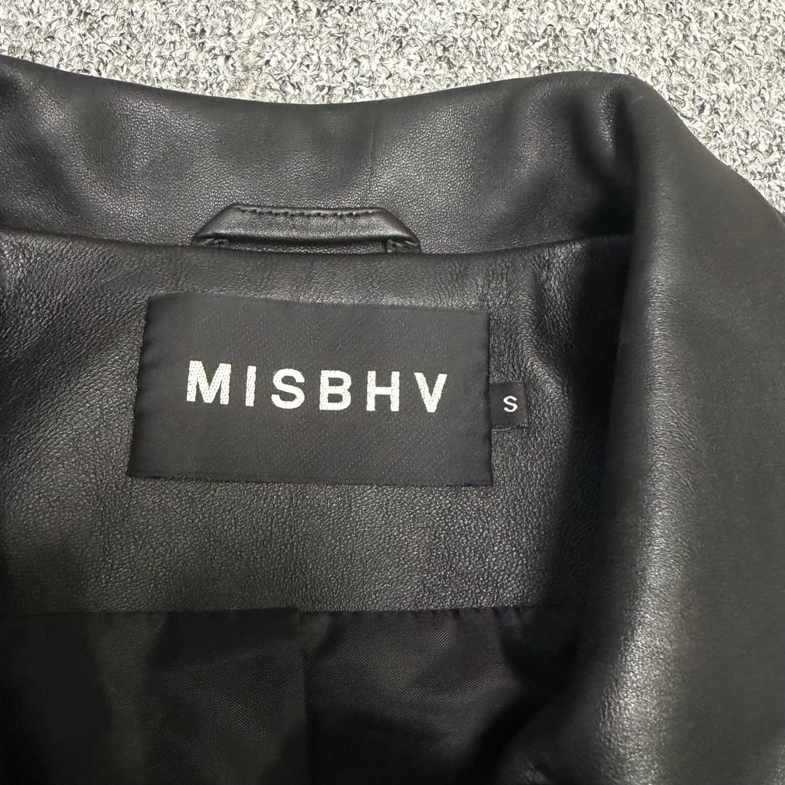 Sonic you 스터드 레더 자켓 미스비헤이브 상품이미지5