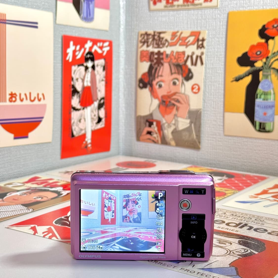 올림푸스 뮤 5010 베이비 핑크 빈티지디카 상품이미지2