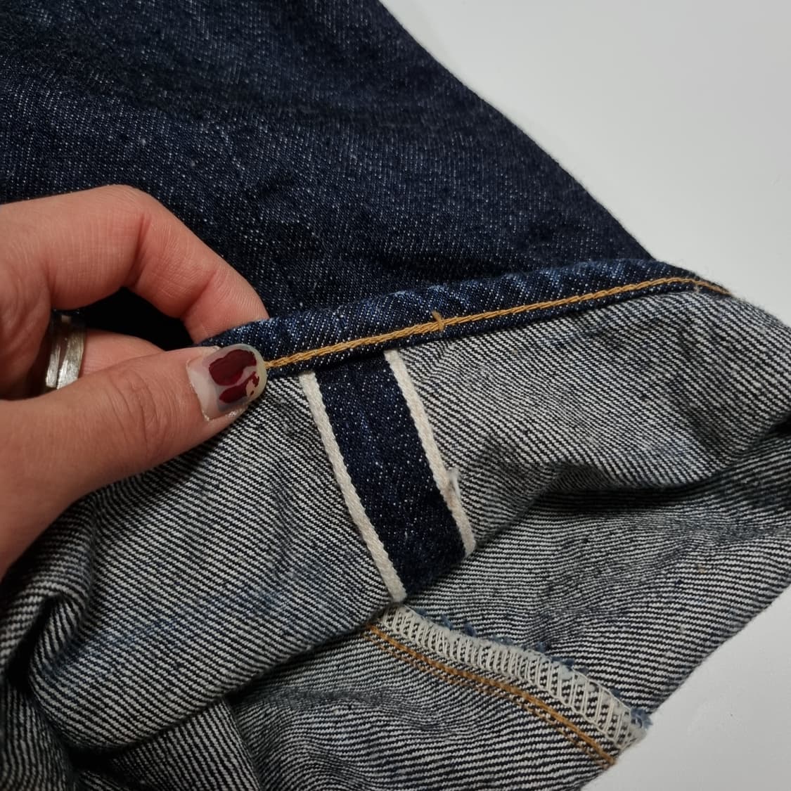 캡틴 산타 셀비지 데님팬츠  상품이미지7