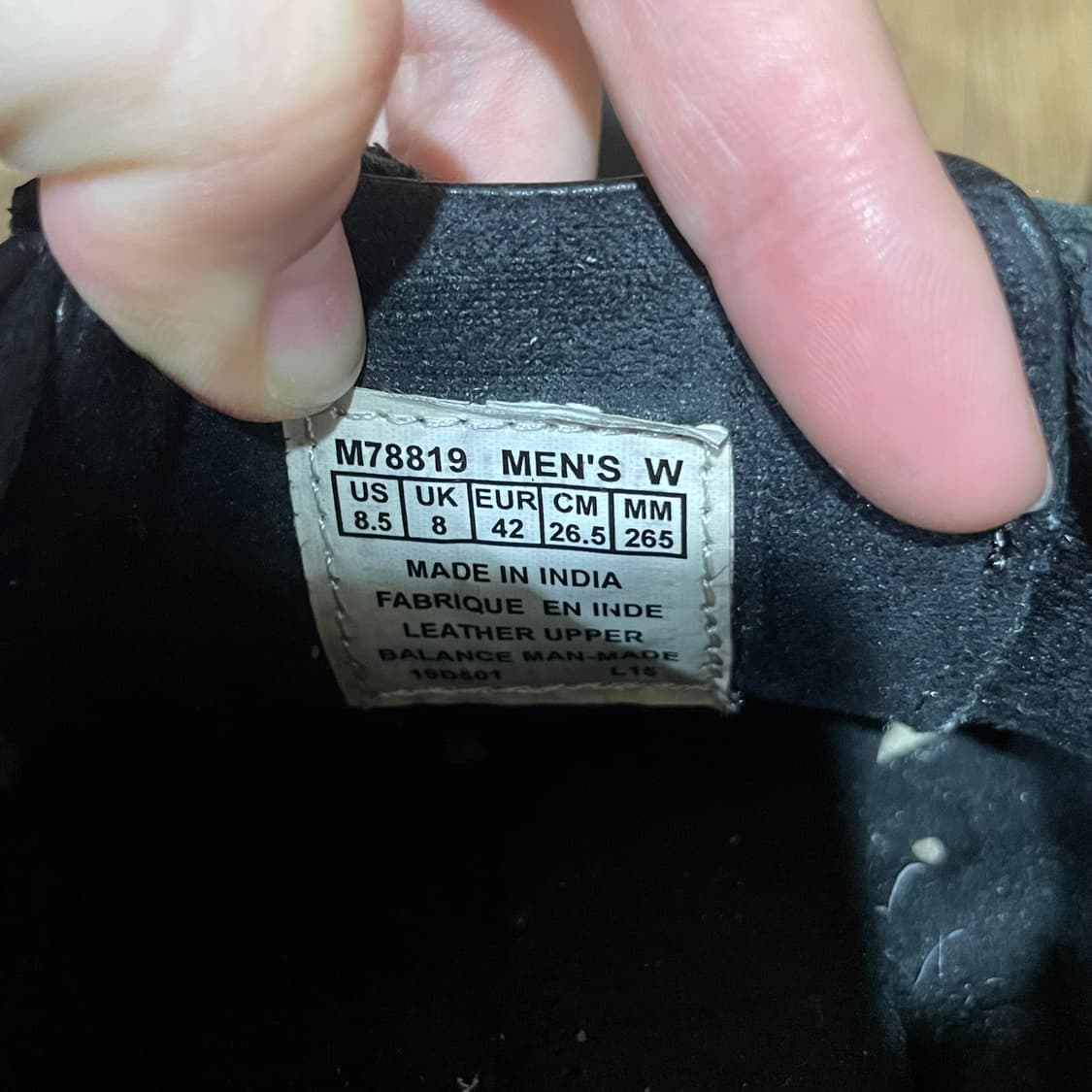 락포트 트루워크제로2 에이프런 토 가죽 신발 265 상품이미지9