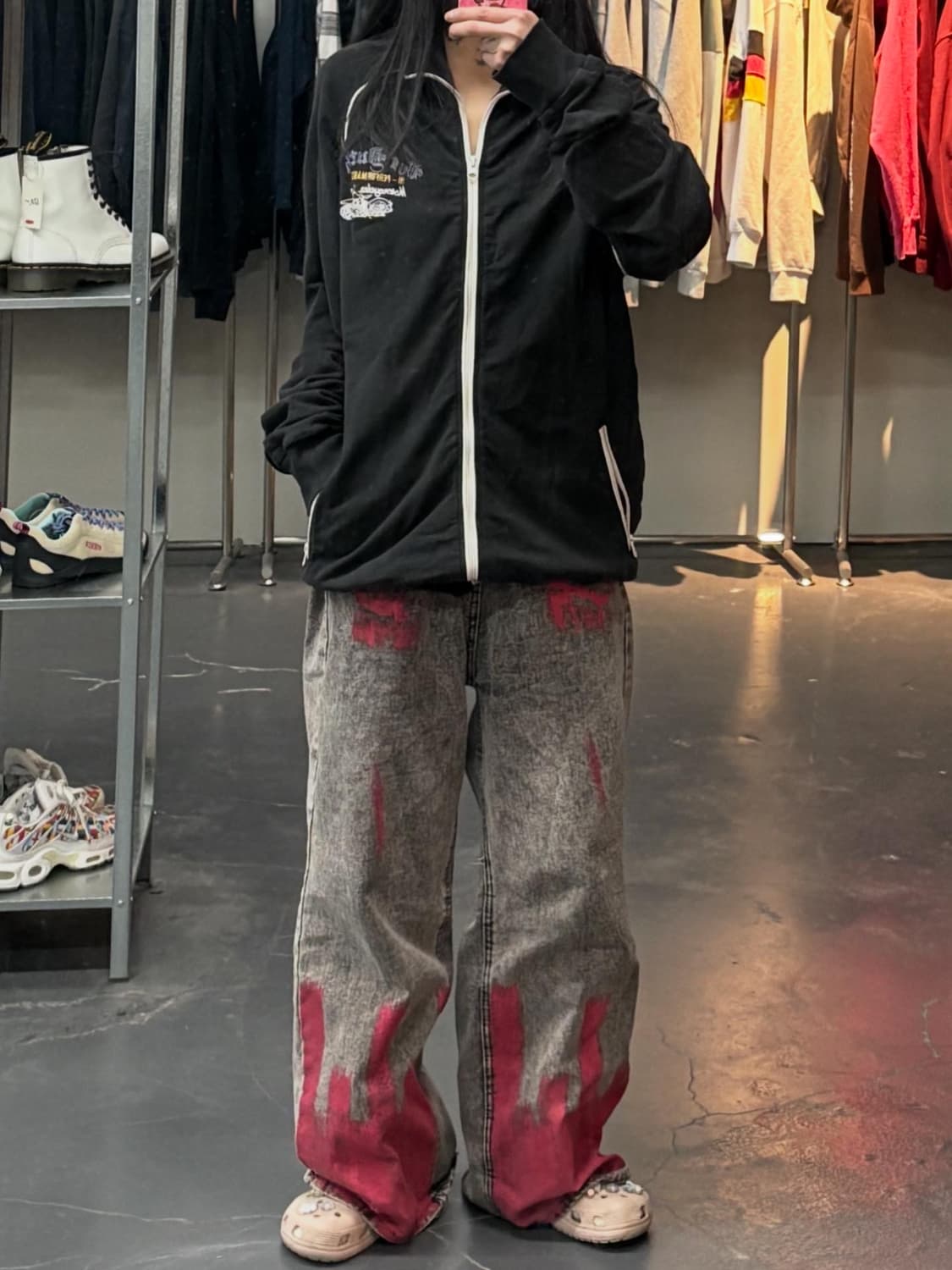 본더치 블랙 트랙 자켓 A3439 상품이미지1