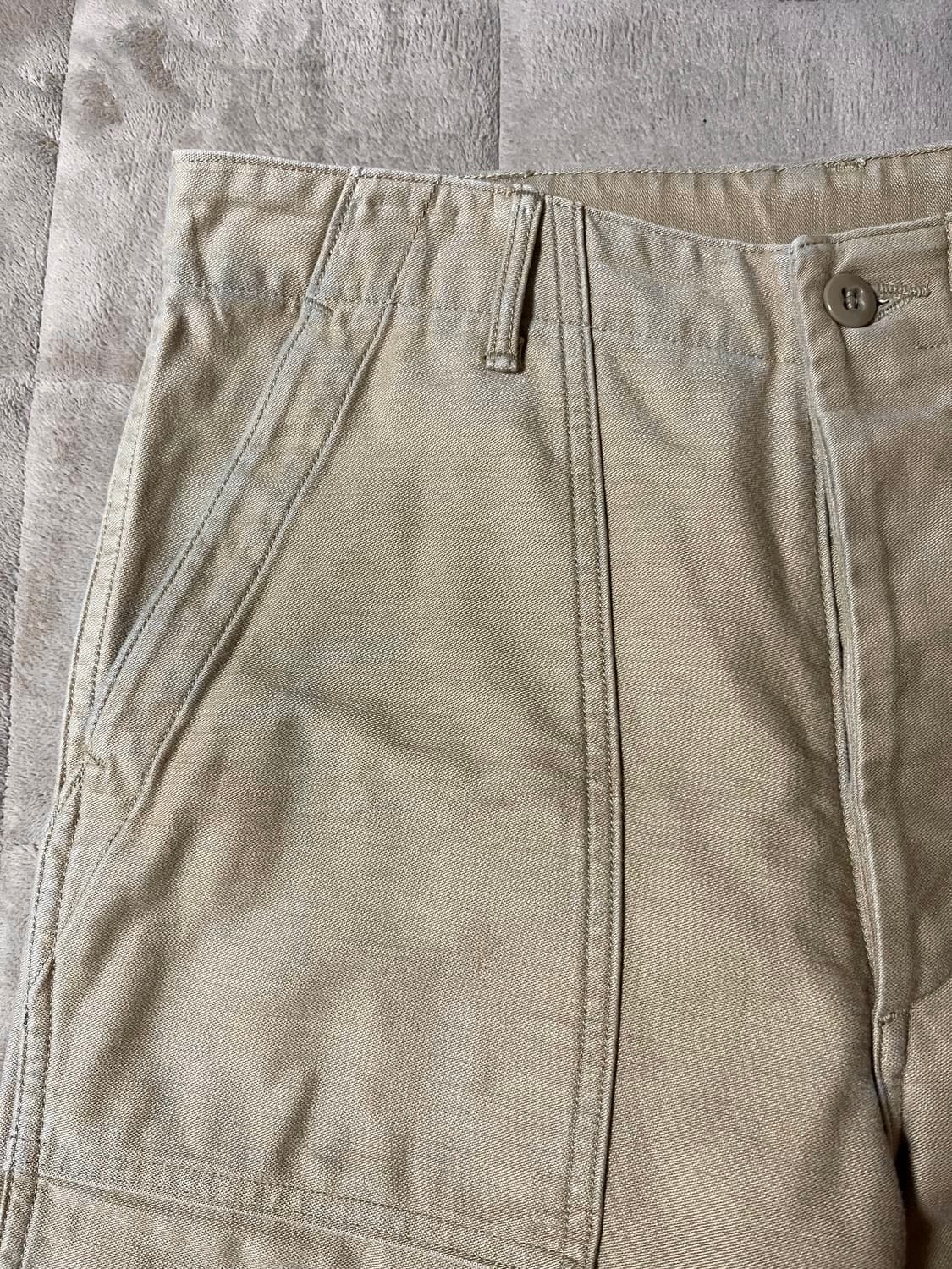 (2) 오어슬로우 퍼티그팬츠 카키 상품이미지2