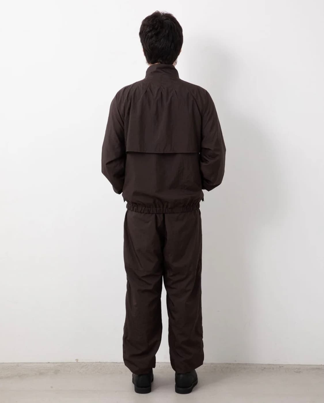 [새상품/4] 캡틴선샤인 슈링크드 나일론 트랙팬츠 브라운 상품이미지4