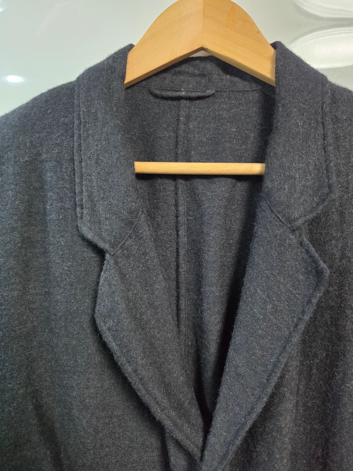 Comoli 울실크자켓 차콜 3 상품이미지5