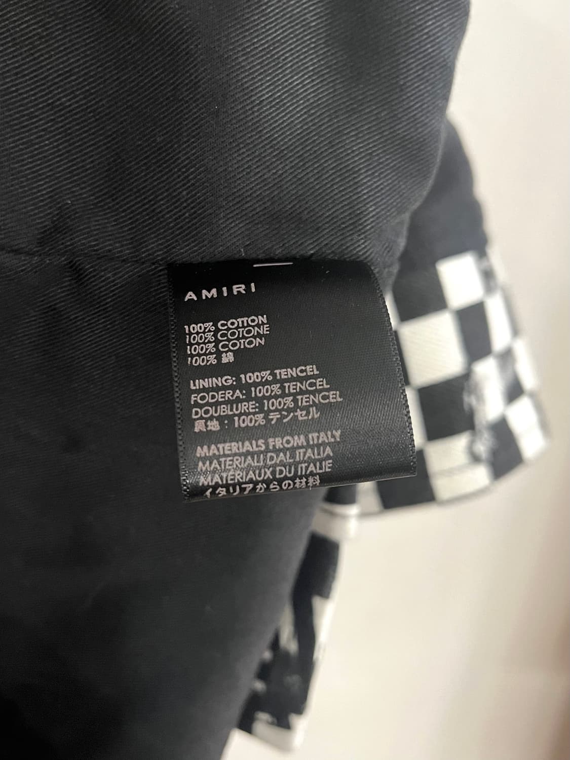 아미리 컬렉션 체크보드 파카 코트 상품이미지7