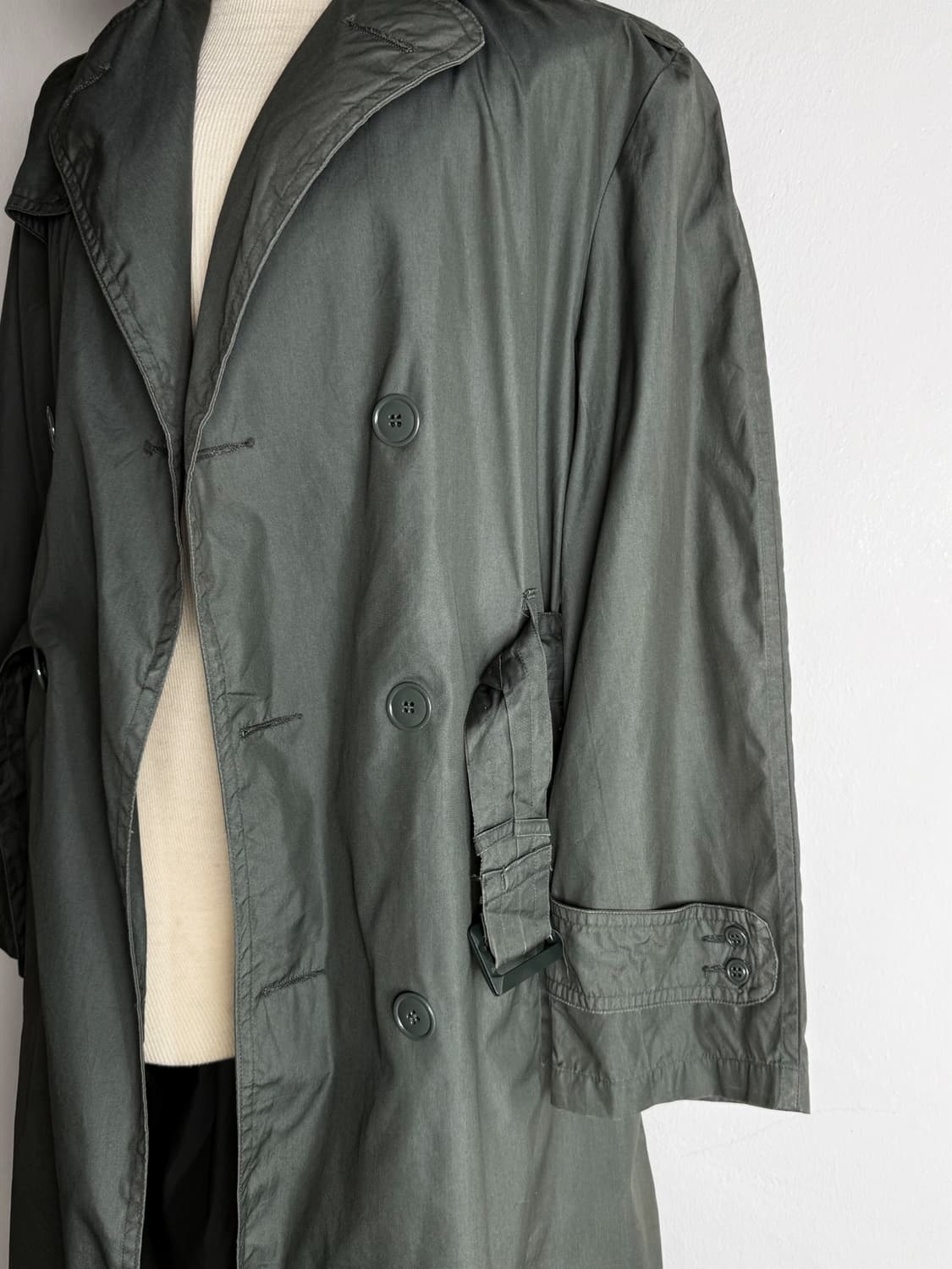 60s US Army Green 274 Trench  Coat 상품이미지8