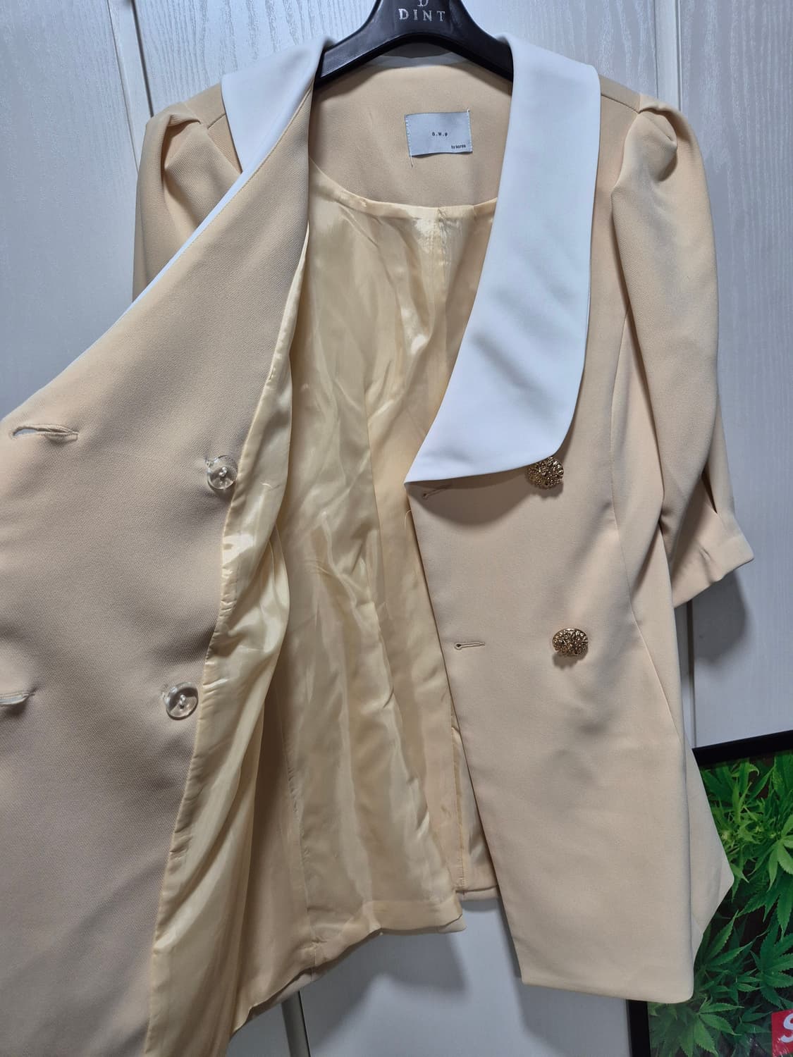 (세일)(새상품)딘트 DINT 버터옐로우 원피스 상품이미지8