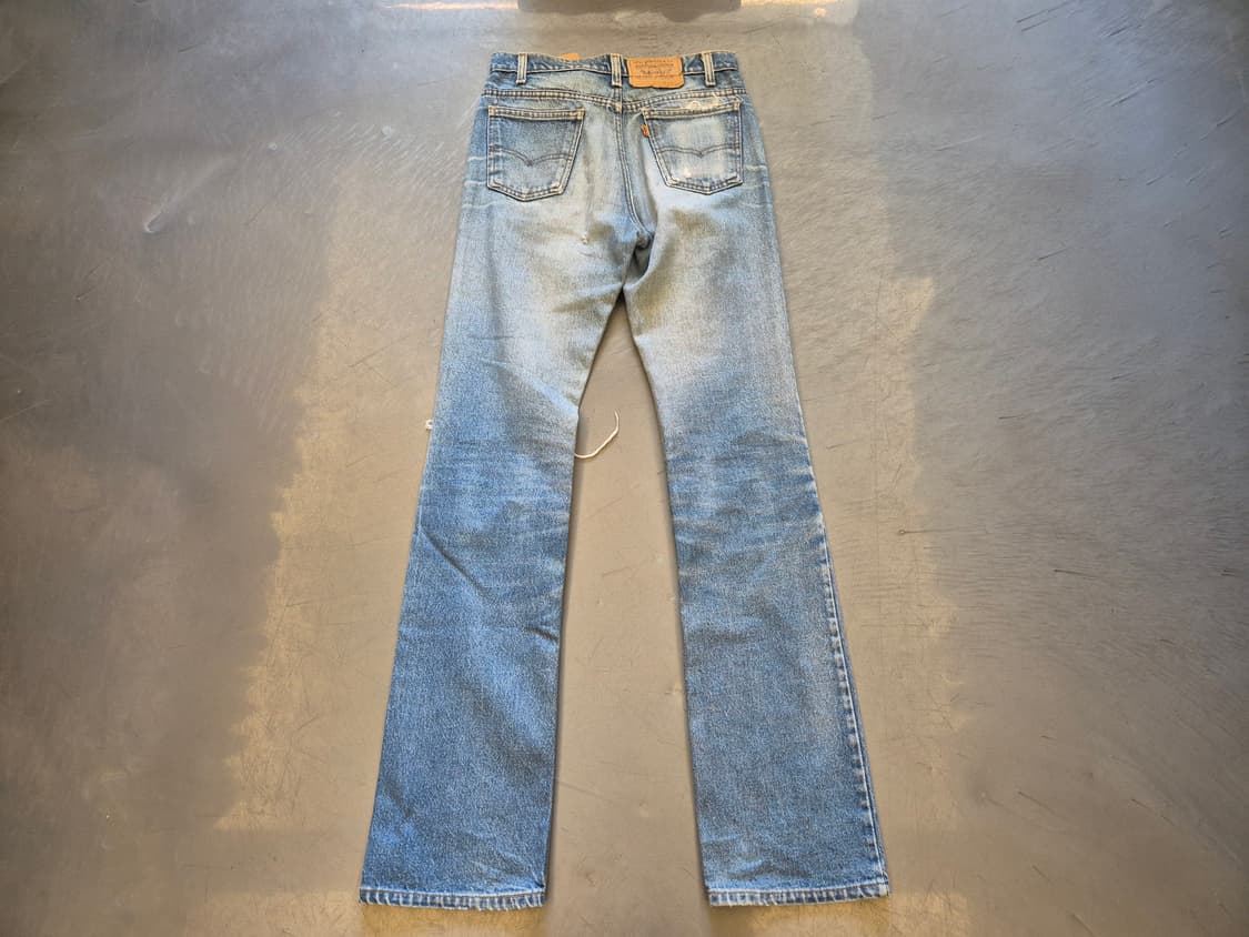 80s Levi's 517 오렌지탭 부츠컷 데님 팬츠 상품이미지2