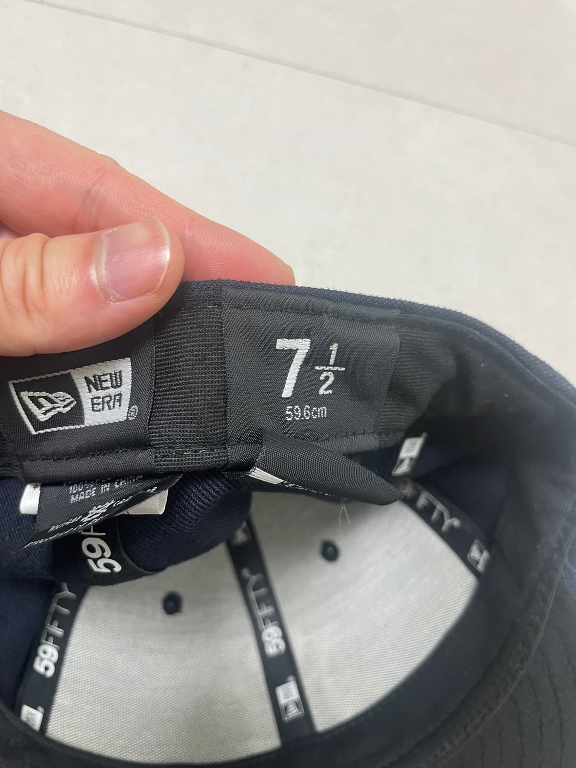 뉴에라 59fifty 뉴욕 양키즈 59.6cm 7 1/2 상품이미지4