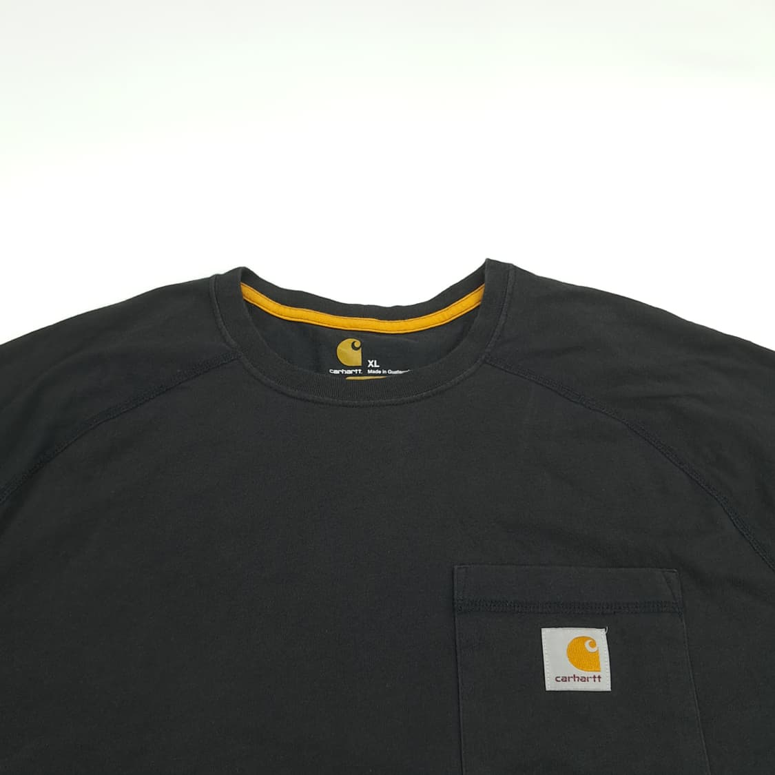Co623 XL 칼하트 블랙 포켓 반팔 티셔츠 상품이미지2