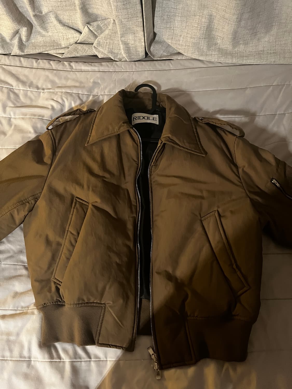 RIDDLE-RAVEN BOMBER JACKET 사이즈2 새상품 상품이미지3