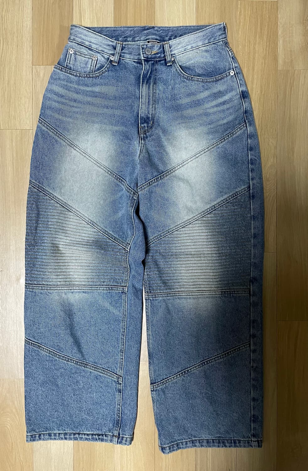 아캄 Biker Denim Pants (Blue) 1사이즈 상품이미지4