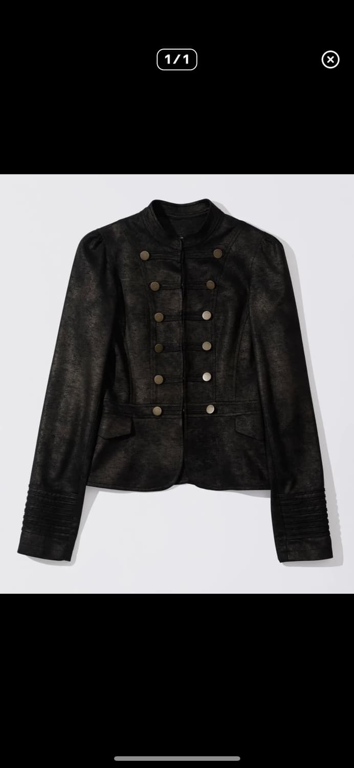 스컬프터 나폴레옹 자켓 다크브라운(블랙?) s 상품이미지1