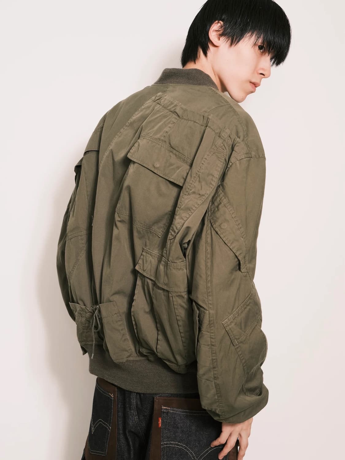 [L]준야와타나베x니들스 25aw 리버시블 ma1 상품이미지4