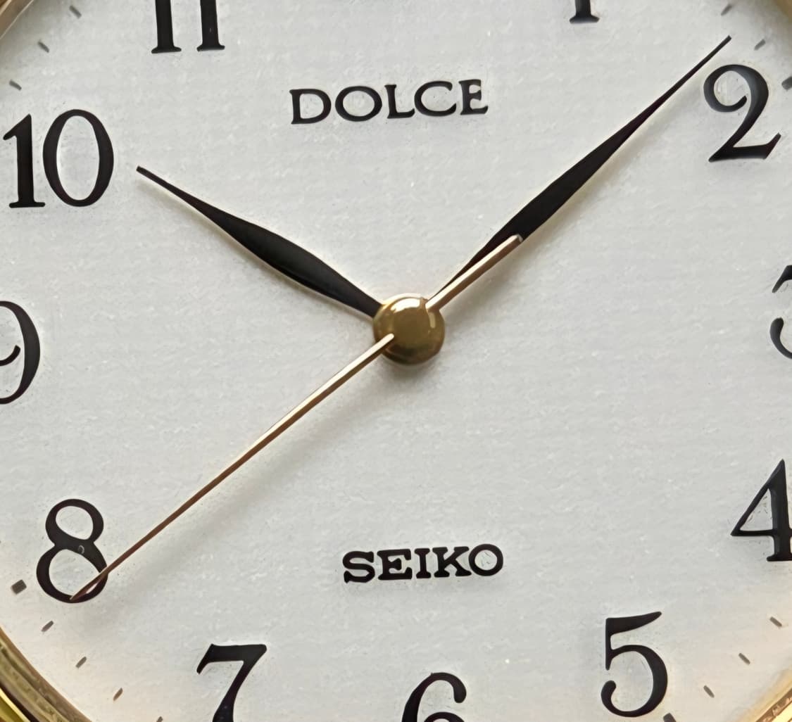 빈티지 세이코 돌체 화이트 아라빅 입체다이얼 논데이트 슬림쿼츠
 상품이미지2