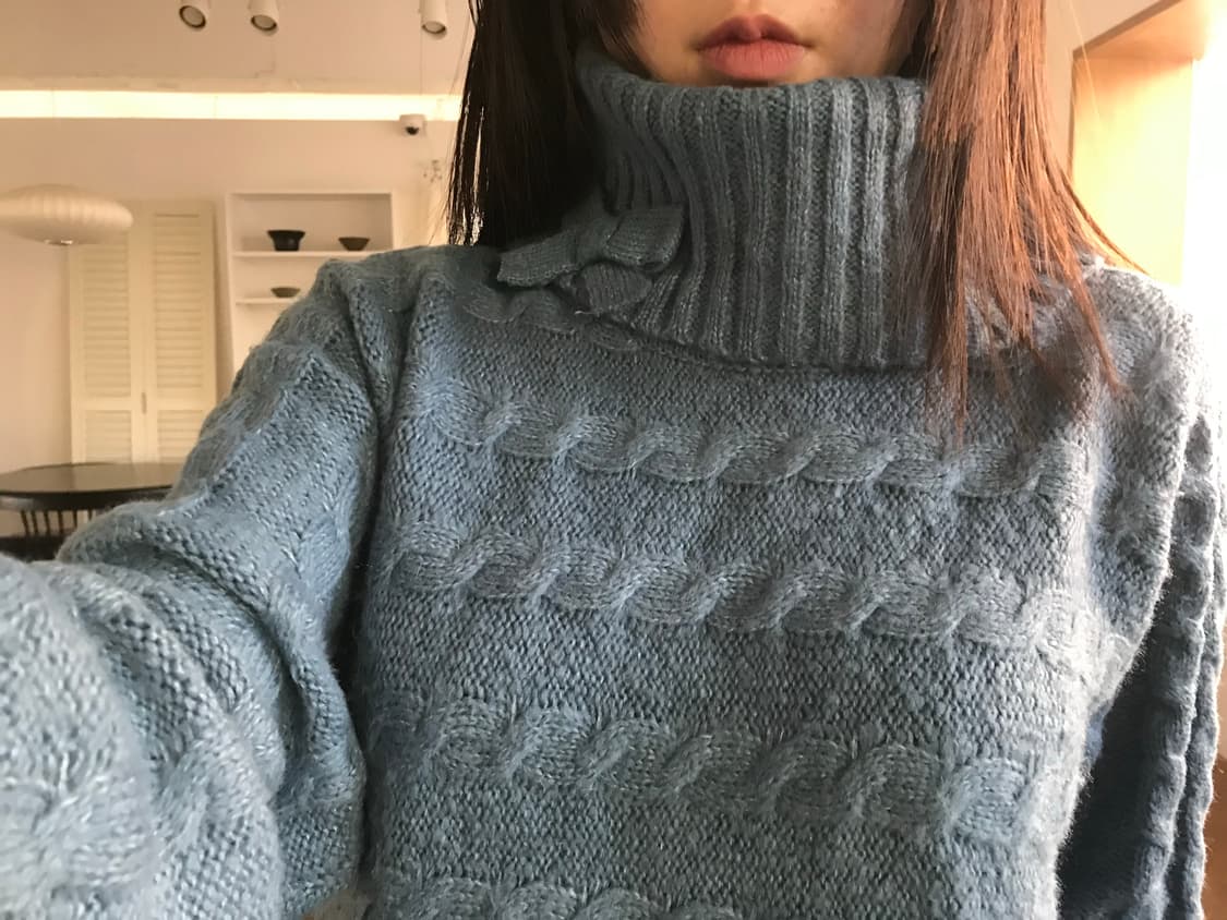 vintage turtle neck knit 상품이미지3