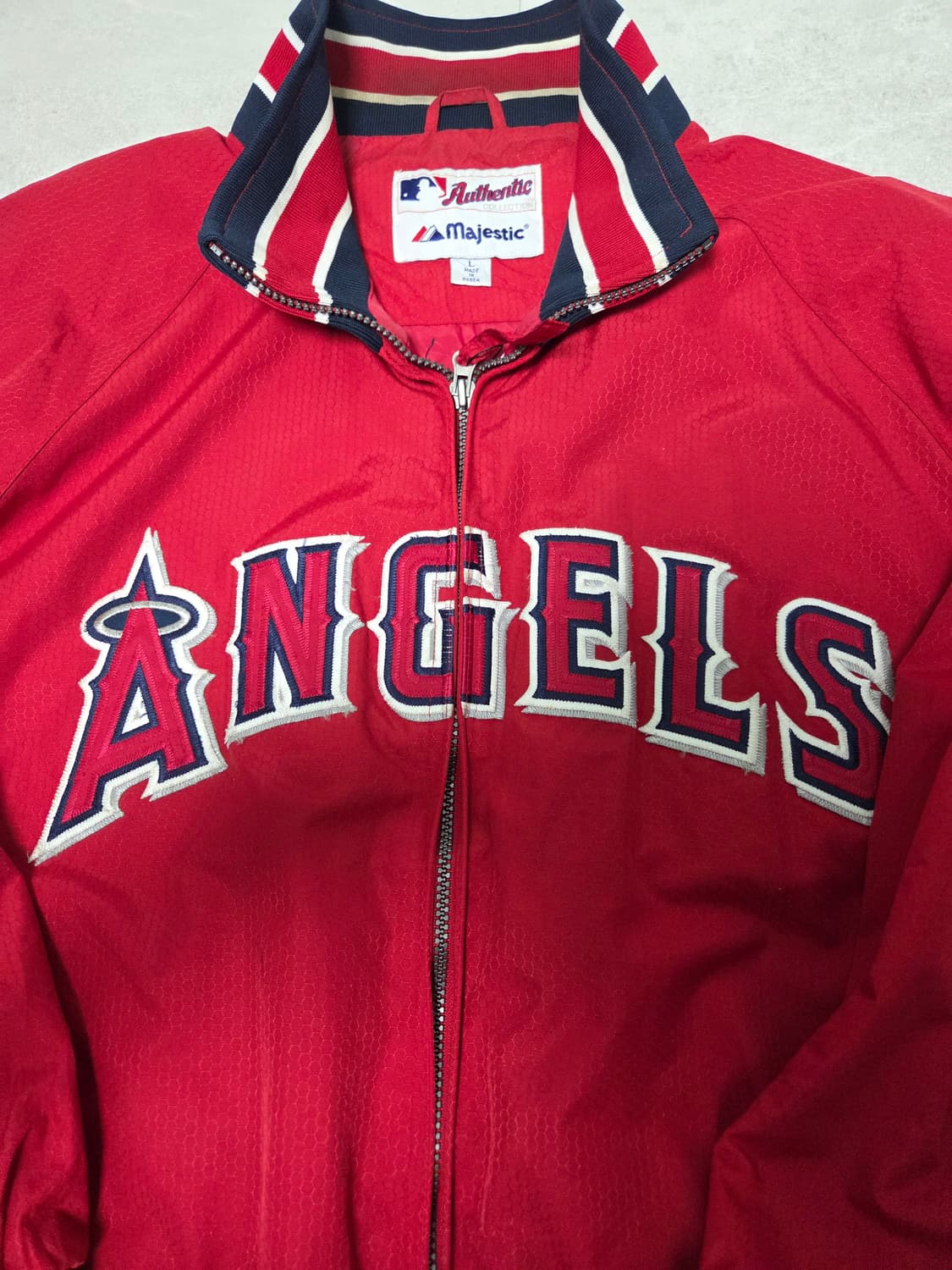 마제스틱 MLB LA 에인절스 어센틱 웜업 자켓 상품이미지2