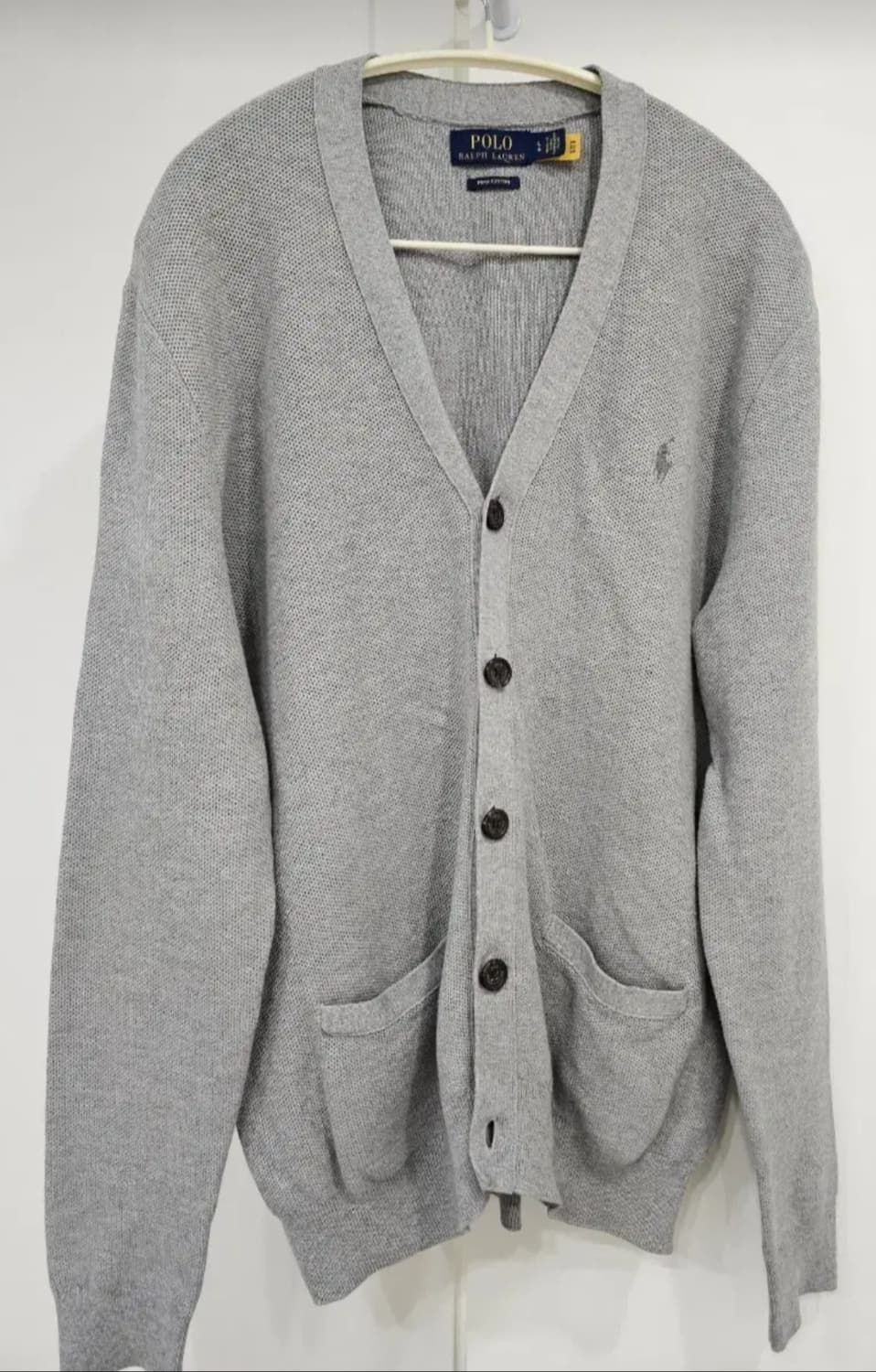폴로 가디건_그레이 상품이미지1