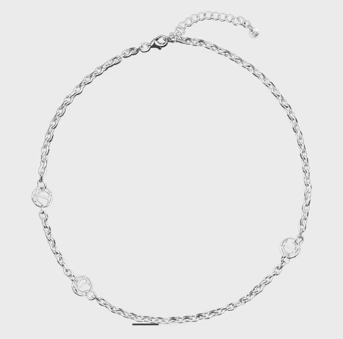 (새상품) 트리밍버드 목걸이 circle chain neclace 상품이미지1