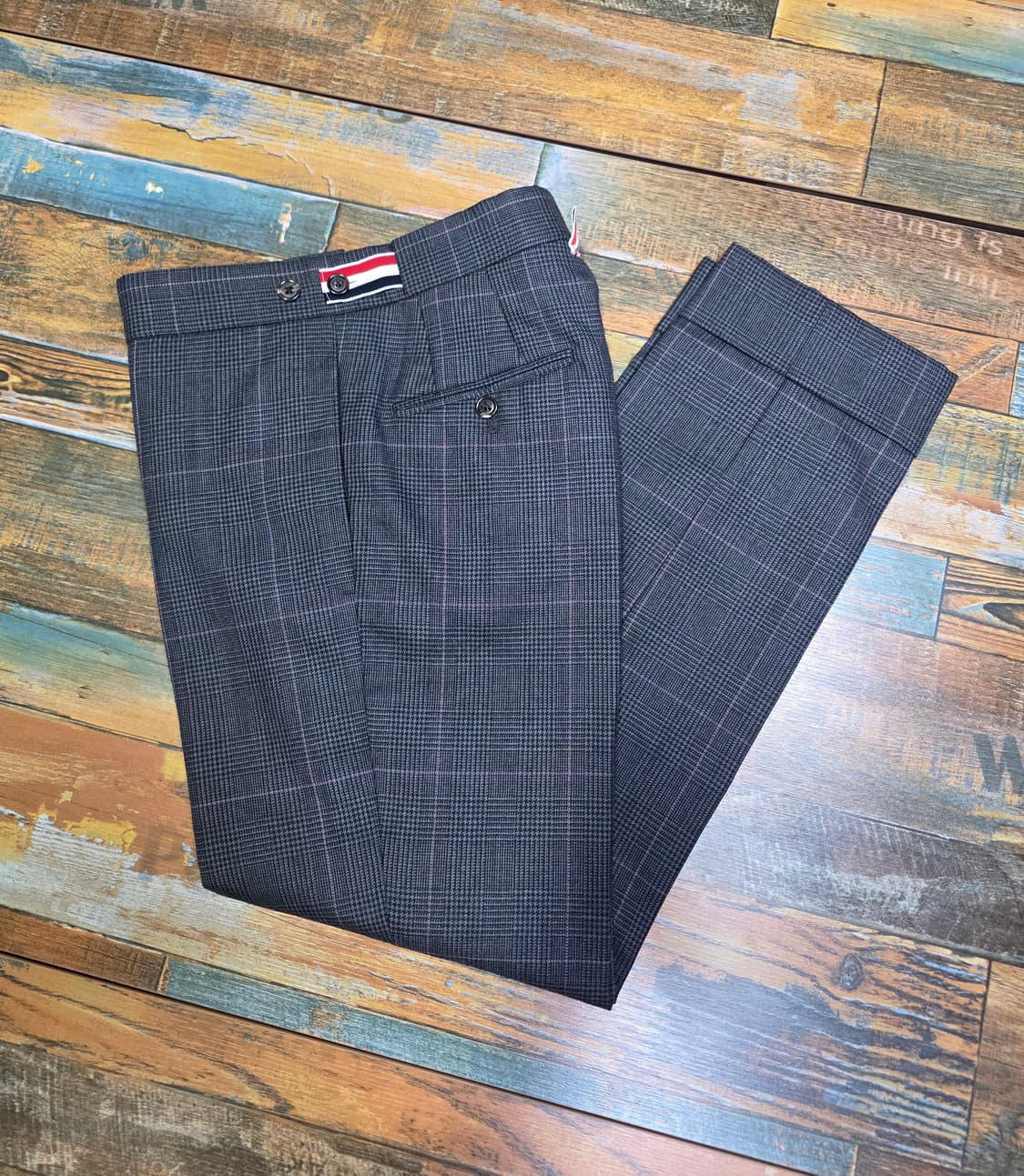 (새상품) 톰브라운 글렌체크 정장 세트 / 자켓2 팬츠1 상품이미지8