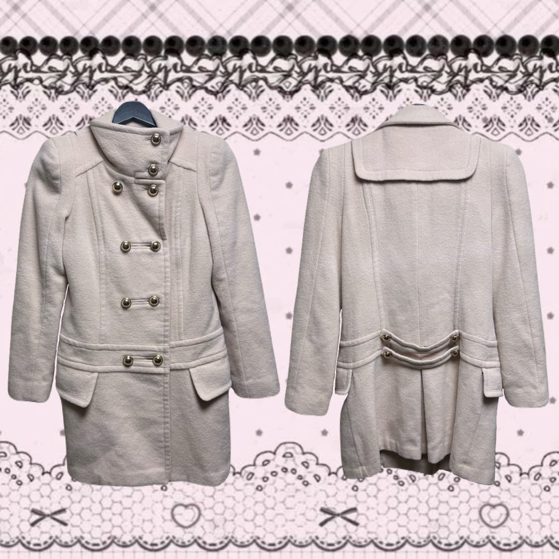 에고이스트 히메갸루깔 코트 상품이미지2