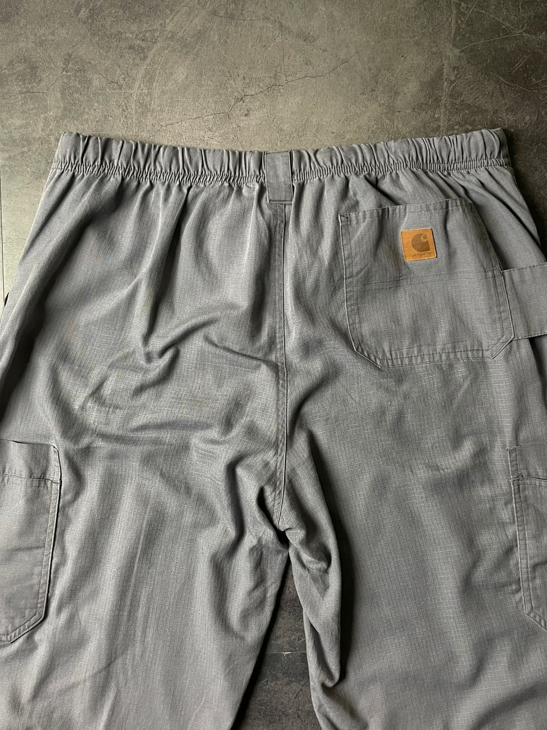CARHARTT 칼하트 하프밴딩 그레이 카고 워크팬츠 상품이미지7