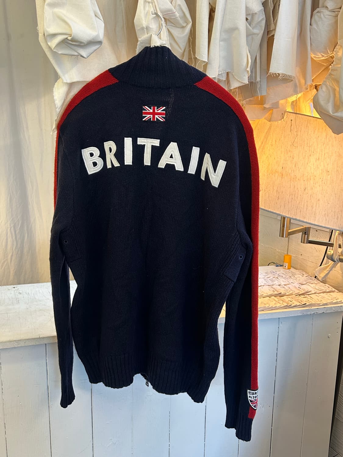 Polo Ralph Lauren Britain 니트 집업 상품이미지5