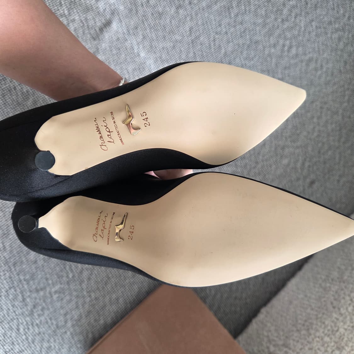 새틴 니하이부츠 상품이미지2