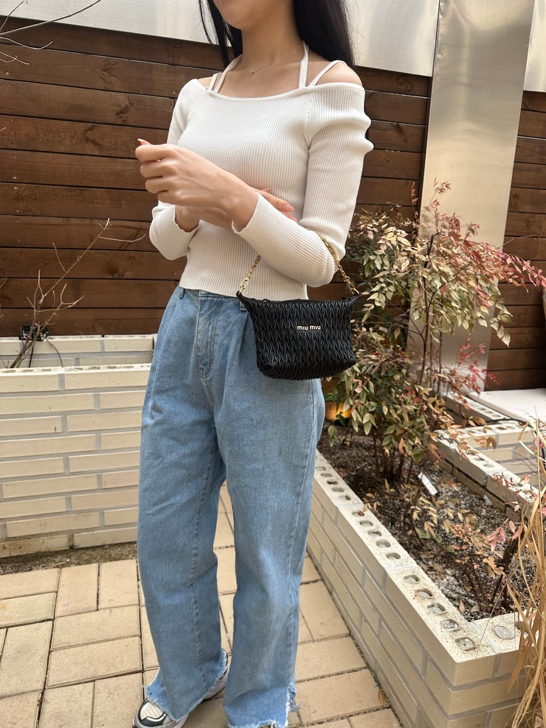 [정품] 미우미우 레더 스피릿 호보백 상품이미지6