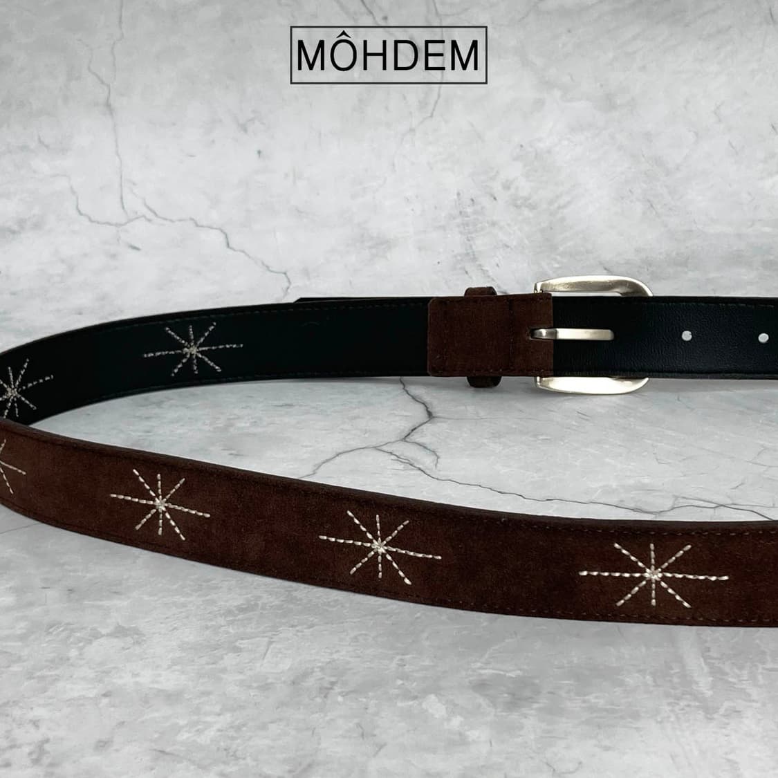 [Unisex] 샤이닝 자수 벨트 3컬러 상품이미지9