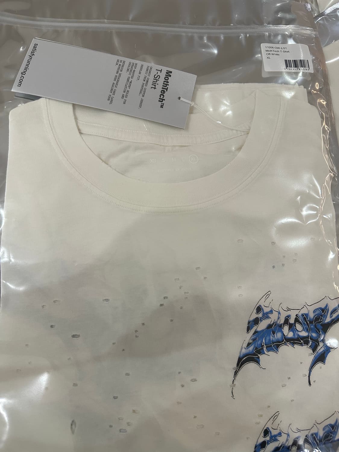 [NEW][XL] SATISFY MOTHTECH T-SHIRT 상품이미지1