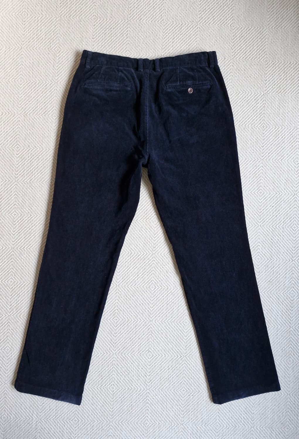 해지스 코듀로이 팬츠 네이비 33 상품이미지2