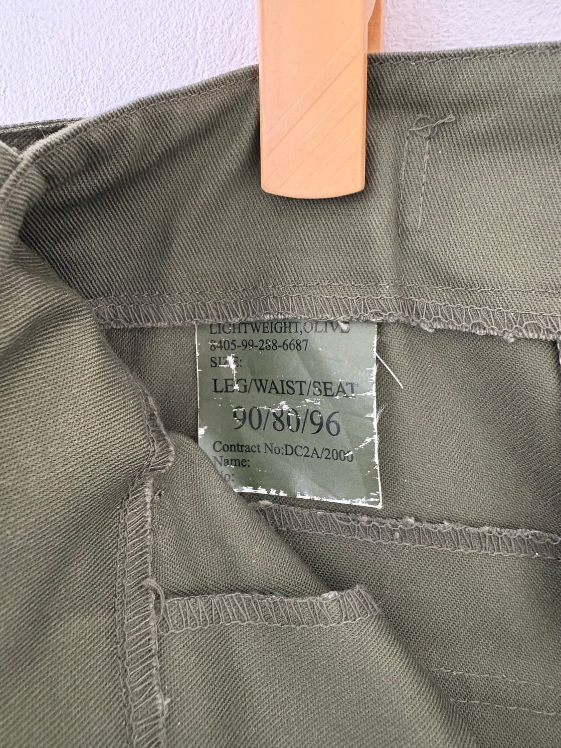 British Army Fartigue Light Weight Olive 상품이미지3