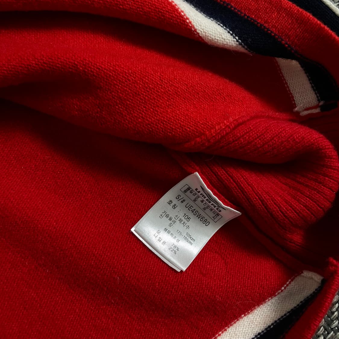 00s 엄브로 잉글랜드 국대 레트로 스웨터 o 3260 상품이미지8