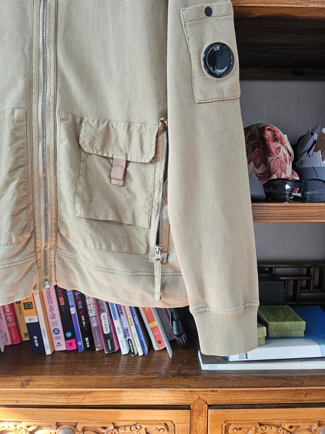 Cp 씨피컴퍼니 집업 자켓 팔아요 100 l 라지 상품이미지4