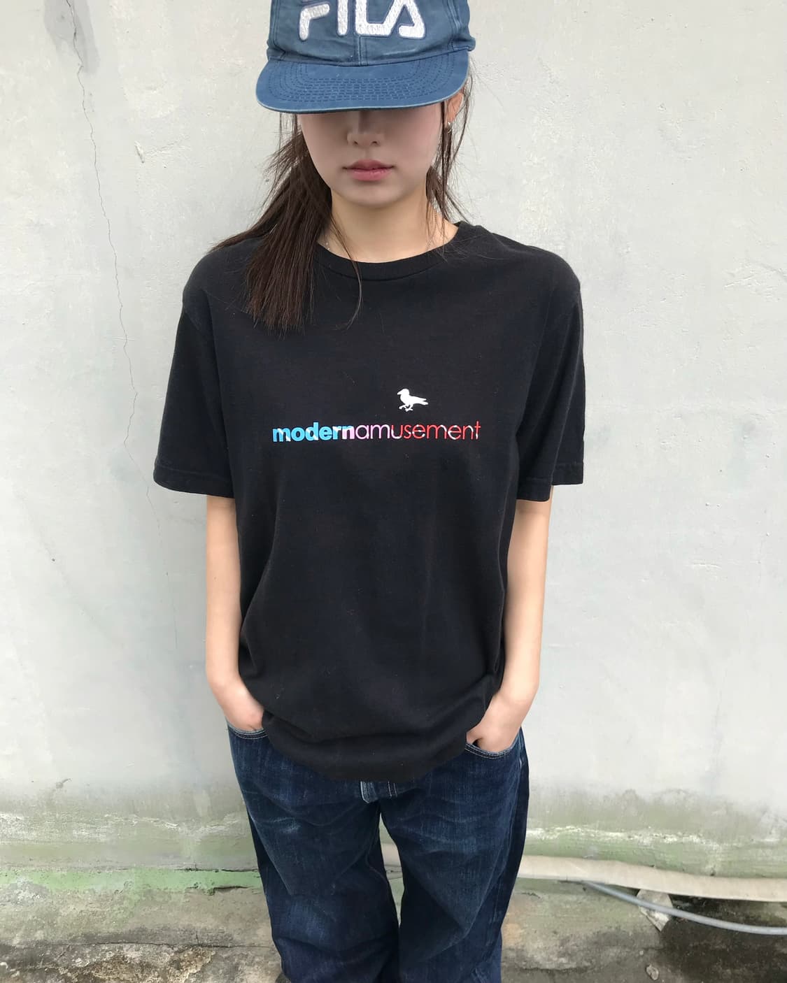 Modern Amusement 블랙 티셔츠  상품이미지1