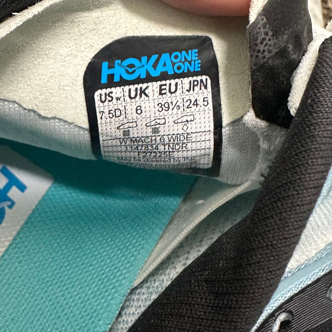 HOKA 호카 마하 6 툰드라 블루 여성 런닝화 운동화 245 상품이미지7