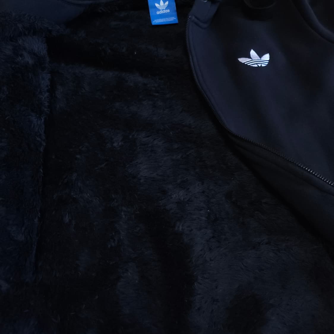 아디다스 파이어버드 털 후드집업 95-100 트레이닝 상품이미지7