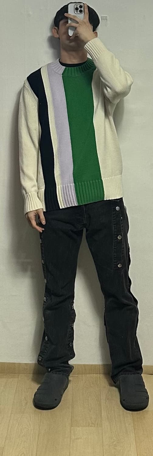 코스 COS 안타르시아 버티컬 스트라이프 니트 상품이미지5