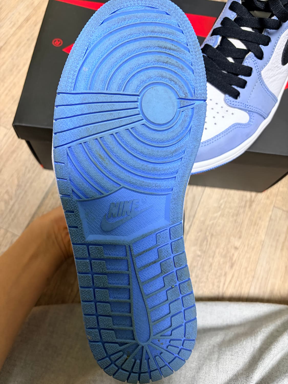 265) 조던1 하이 og 유니버시티 블루 상품이미지5